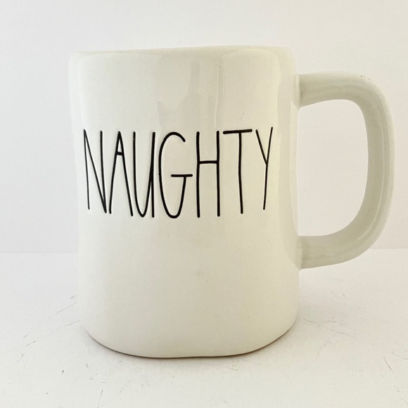 Rae Dunn NAUGHTY Artisan Collection By Magenta - Picture 1 of 6